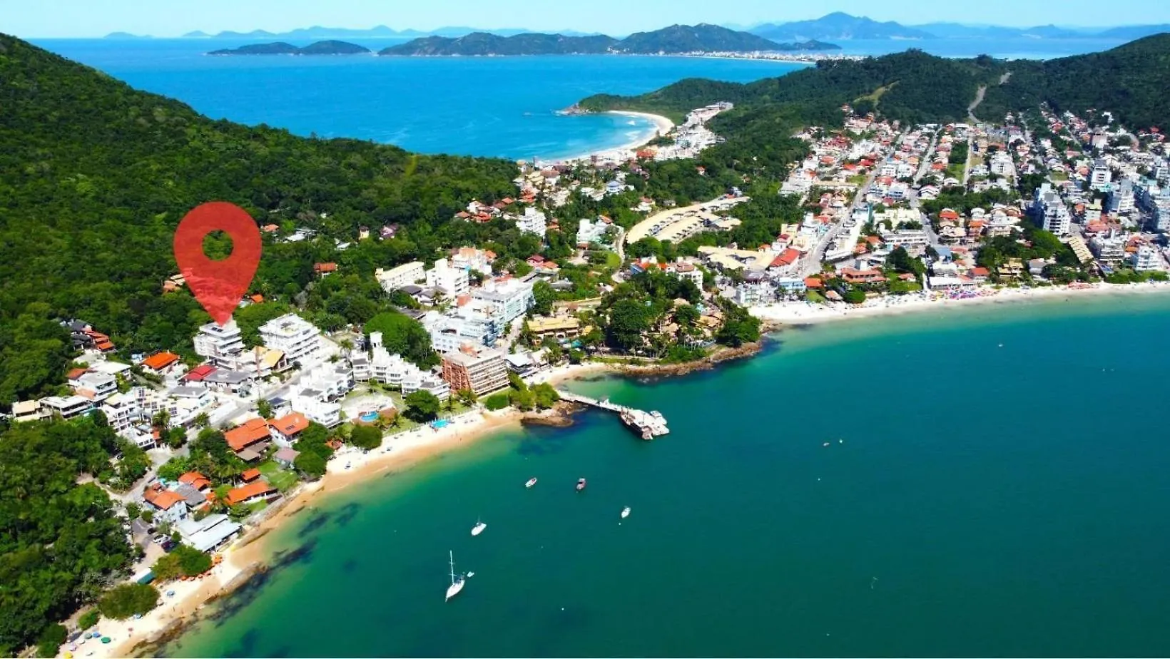 1080 - Apartamento Com Vista Para O Mar Em Bombinhas Lejlighed