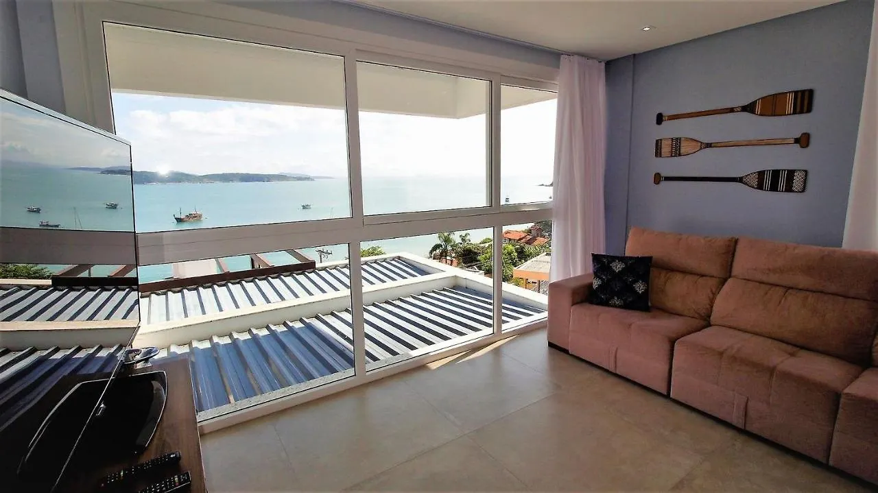1080 - Apartamento Com Vista Para O Mar Em בומבינאס